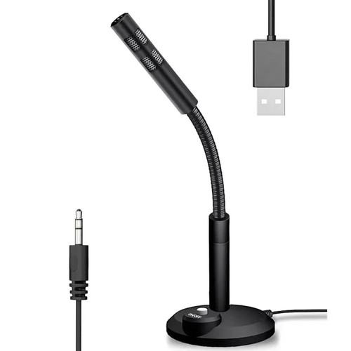 Usb desktop microphone 5mm - desktop, 3.5mm