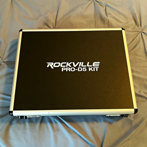 Rockville pro kit - pro-d5, 5pc
